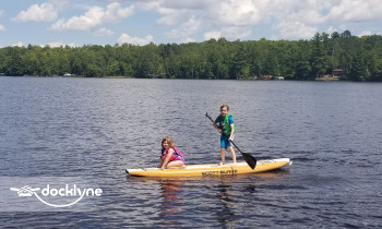 Virgin Timber Resort boat rental operation on Hayward, WI 2