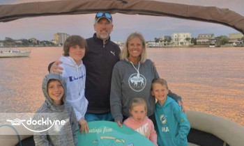 Destin Crab Island Adventures boat rental operation on Destin, FL 3