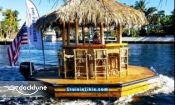Cruisn' Tikis Fort Lauderdale boat rental operation on Fort Lauderdale, FL 5