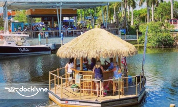 Cruisin Tikis Bonita Springs boat rental operation on Bonita Springs, FL 2