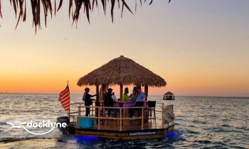 Cruisin' Tikis Clearwater boat rental operation on Clearwater, FL 4