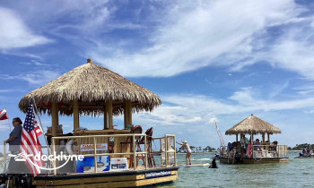 Cruisin Tikis Panama City Beach boat rental operation on Panama City Beach, FL 2