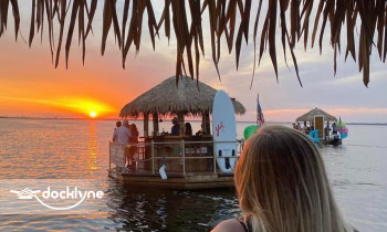 Cruisin Tikis Panama City Beach boat rental operation on Panama City Beach, FL 4