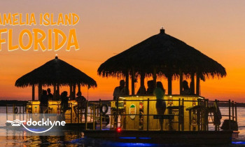 Cruisin Tikis Amelia Island boat rental operation on Fernandina Beach, FL 8