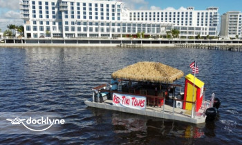 Red Tiki Tours boat rental operation on Port Charlotte, FL 3
