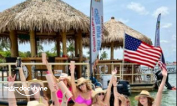 Cruisin Tikis West Palm Beach boat rental operation on Riviera Beach, FL 10