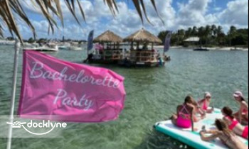 Cruisin Tikis West Palm Beach boat rental operation on Riviera Beach, FL 12