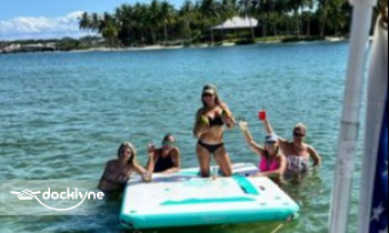 Cruisin Tikis West Palm Beach boat rental operation on Riviera Beach, FL 11
