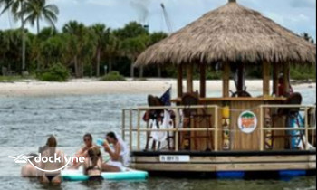 Cruisin Tikis West Palm Beach boat rental operation on Riviera Beach, FL 9