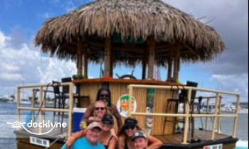 Cruisin Tikis West Palm Beach boat rental operation on Riviera Beach, FL 7