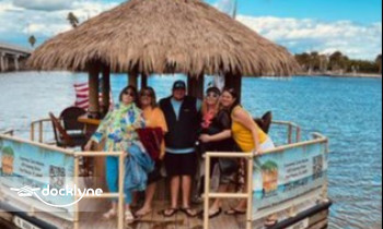 Cruisin' Tikis Treasure Coast boat rental operation on Fort Pierce, FL 10