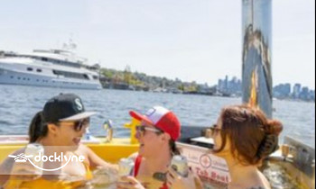 Lake Union Hot Tub Boats boat rental operation on Seattle, WA 4