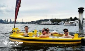 Lake Union Hot Tub Boats boat rental operation on Seattle, WA 9
