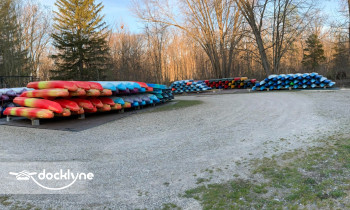 Skip's Huron River Canoe Livery boat rental operation on Ann Arbor, MI 4
