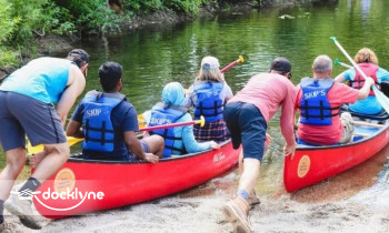Skip's Huron River Canoe Livery boat rental operation on Ann Arbor, MI 5