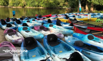 Skip's Huron River Canoe Livery boat rental operation on Ann Arbor, MI 9